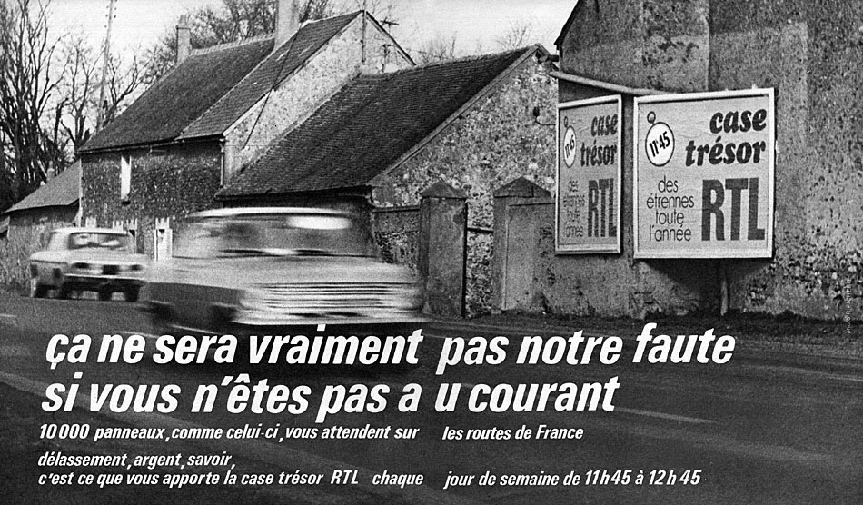 Advert Radio Luxembourg 1973