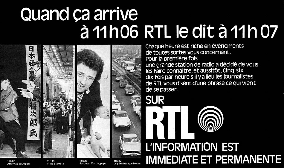 Advert Radio Luxembourg 1973