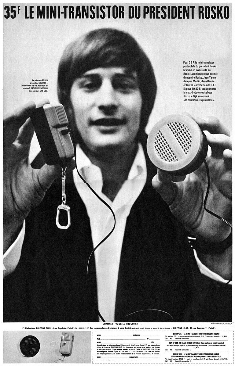 Advert Radio Luxembourg 1967