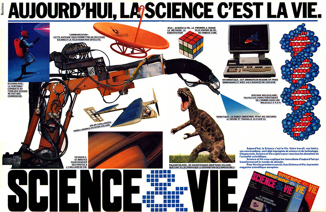 Advert Science & Vie 1981