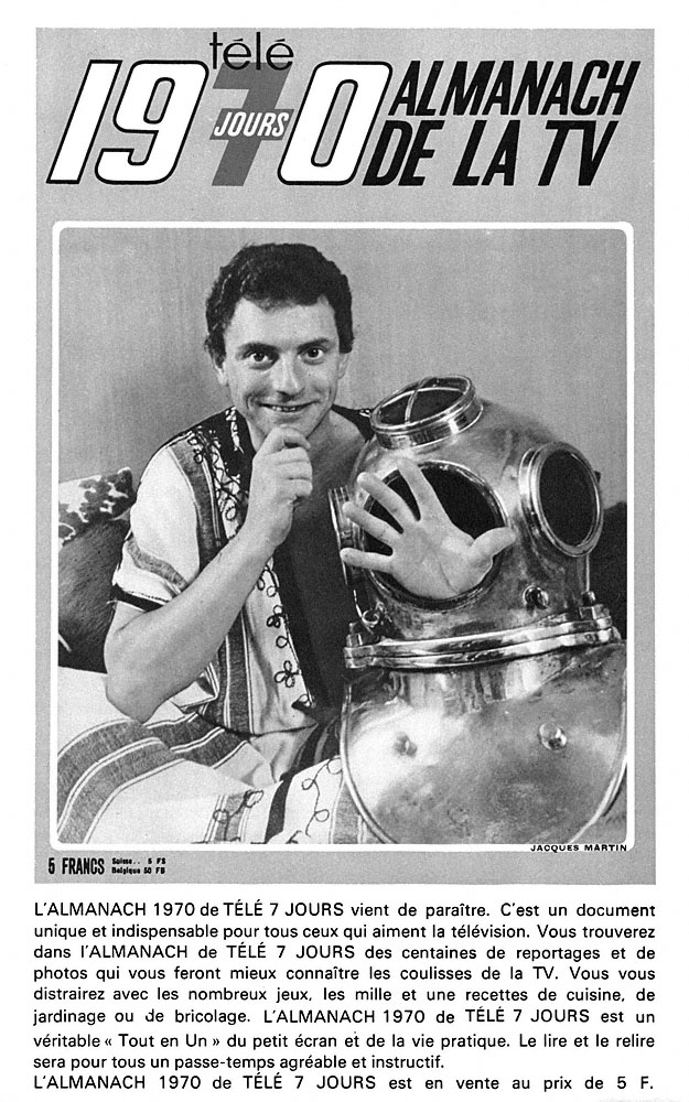 Advert Tele7jours 1969