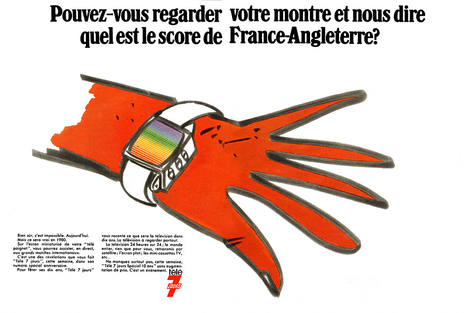 Advert Tele7jours 1970