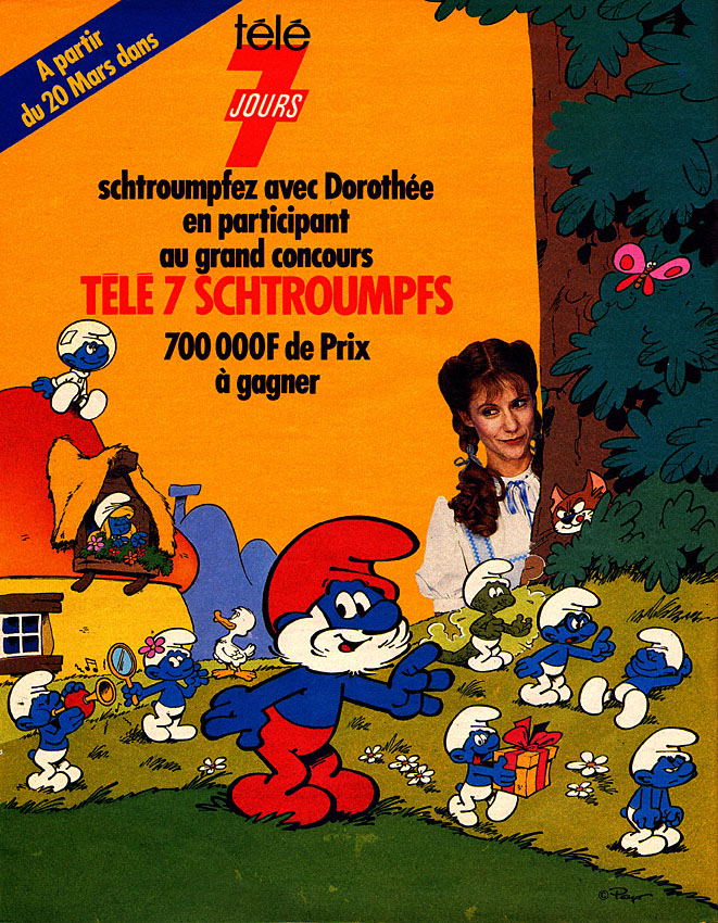 Advert Tele7jours 1984