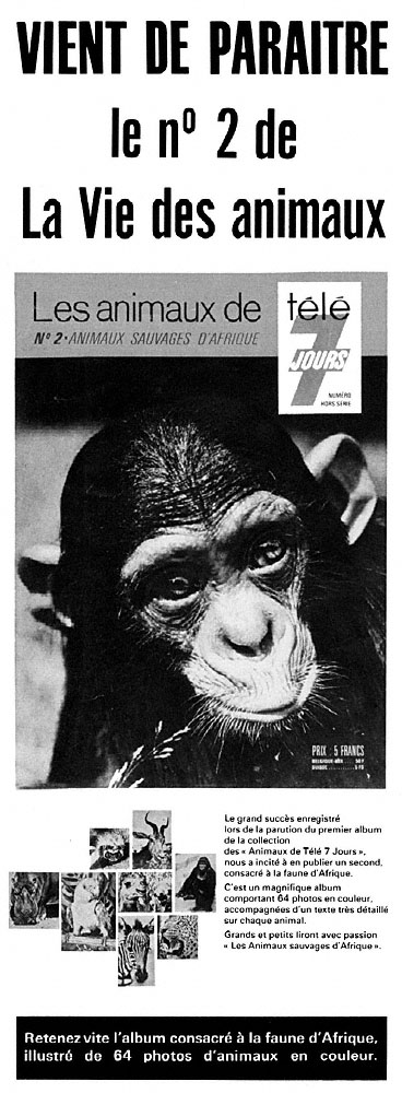 Advert Tele7jours 1968