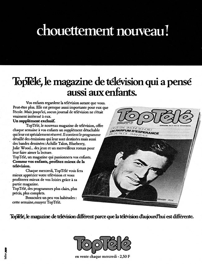 Advert TopTele 1976