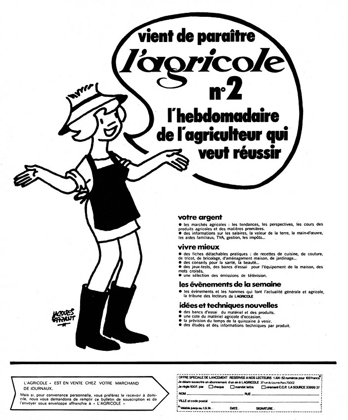 Advert Zzdivers_PRE5 1974