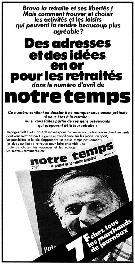 Advert Zzdivers_PRE5 1979