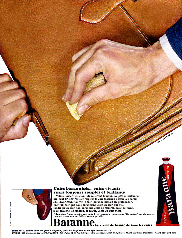 Advert Baranne 1963