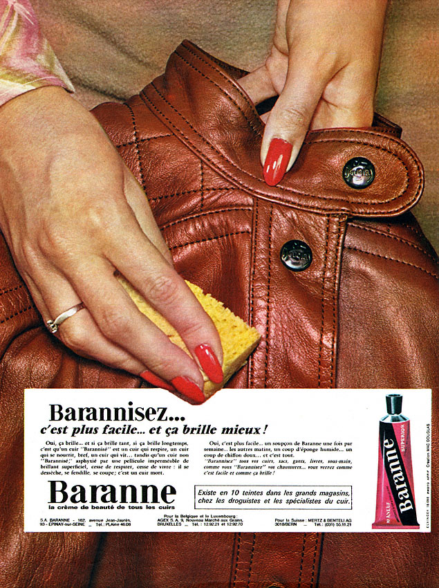 Advert Baranne 1966