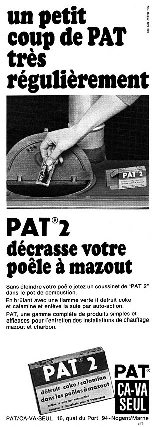 Advert Ca-Va-Seul 1967