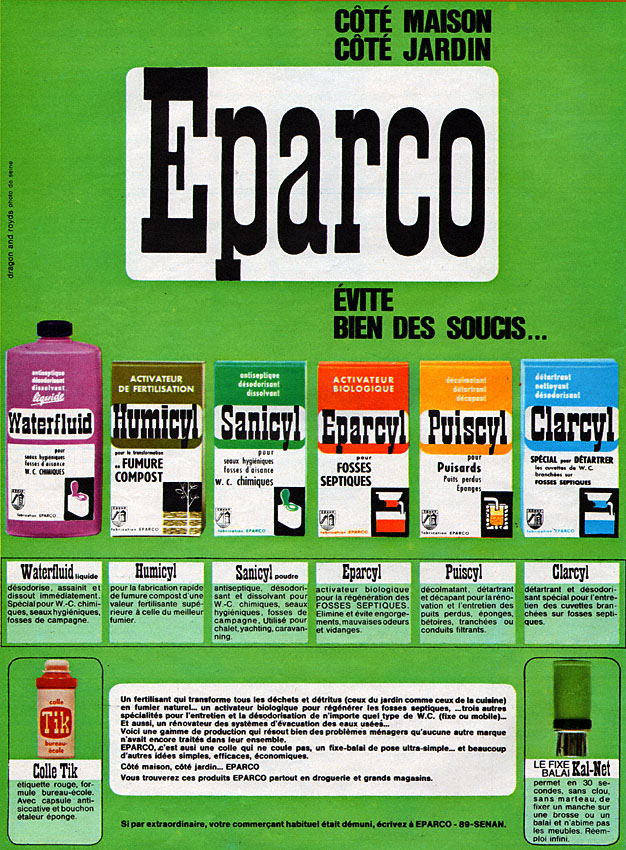 Advert Eparco 1967