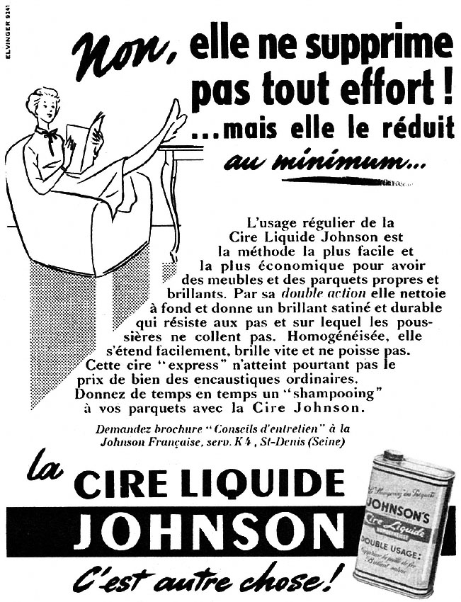Advert Johnson 1953