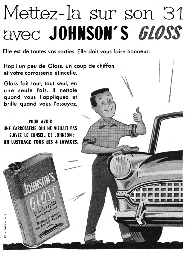 Advert Johnson 1957