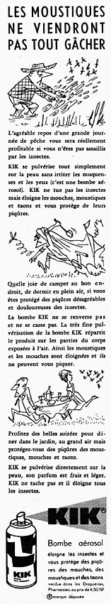 Advert Kik 1960