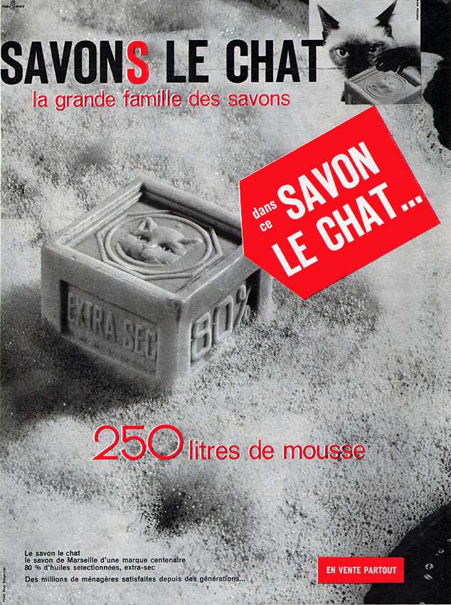 Advert Le Chat 1960