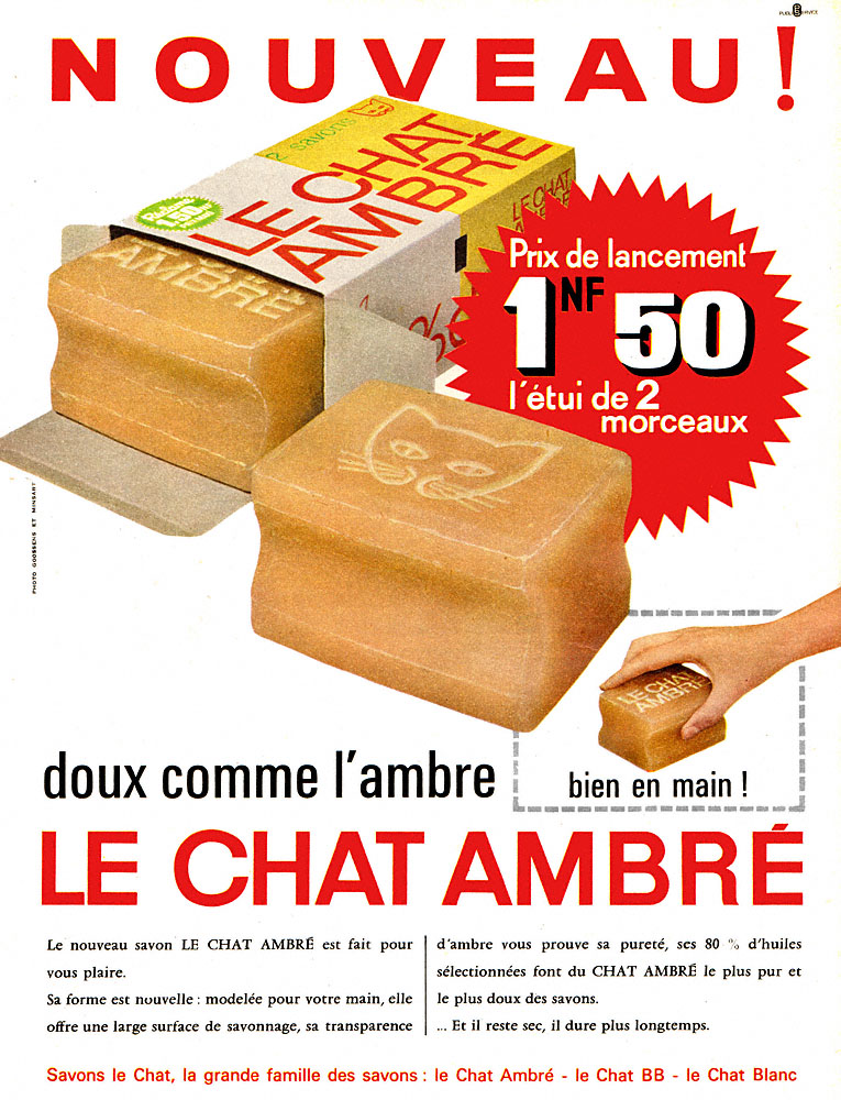 Advert Le Chat 1962