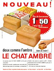 Advert Le Chat 1962