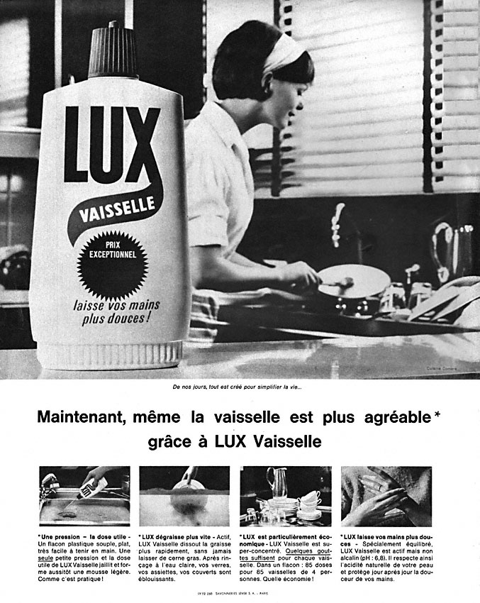Advert Lux 1963