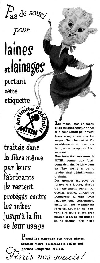Advert Mitin 1953