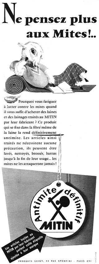 Advert Mitin 1954