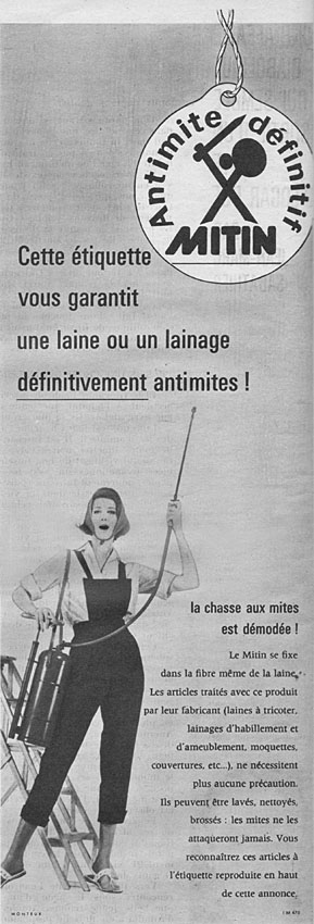 Advert Mitin 1961