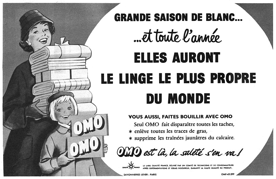 Advert Omo 1957