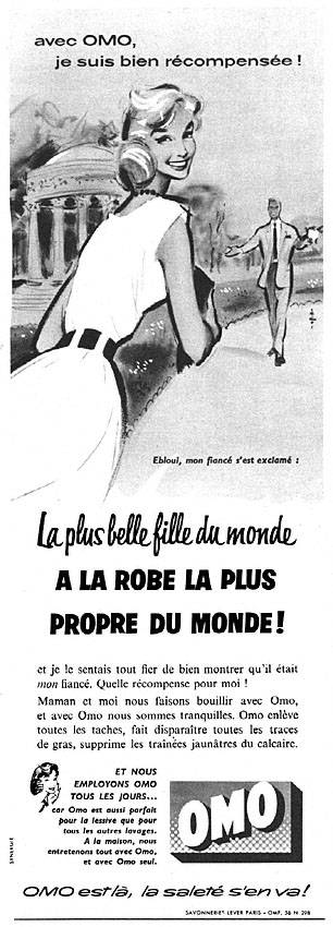 Advert Omo 1957