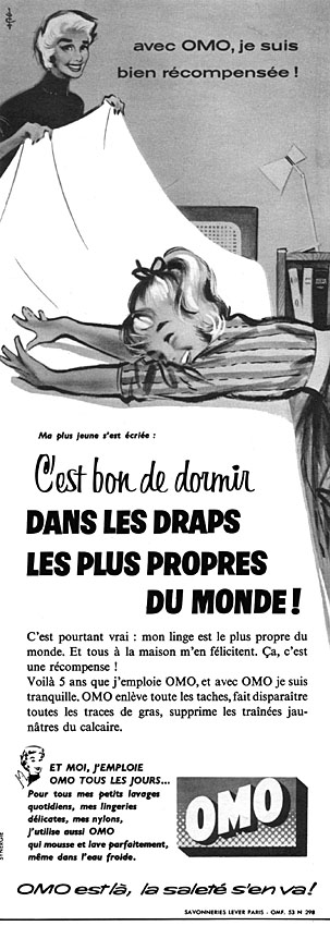 Advert Omo 1957