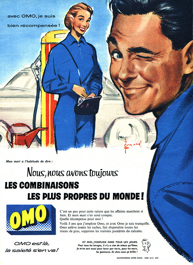 Advert Omo 1957