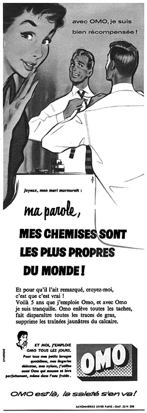 Advert Omo 1957