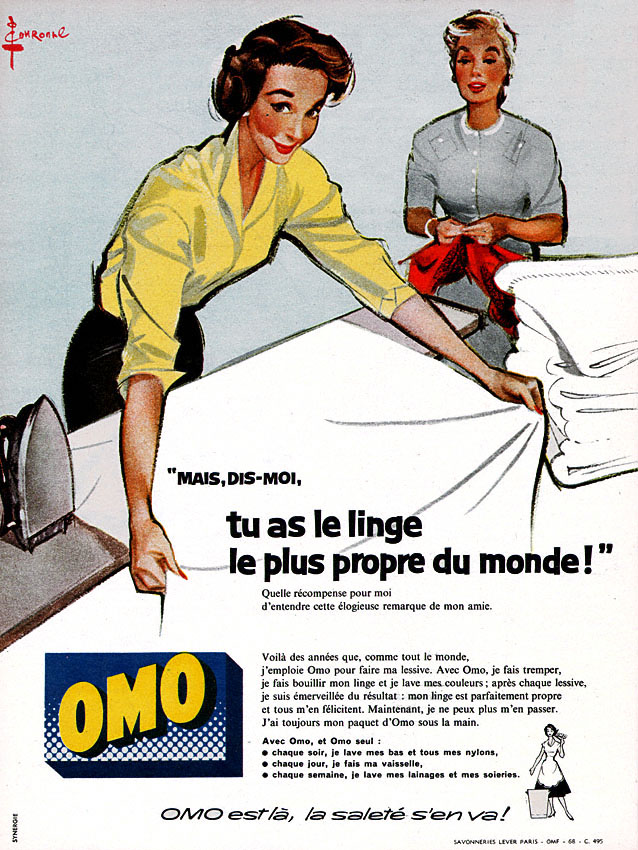 Advert Omo 1958