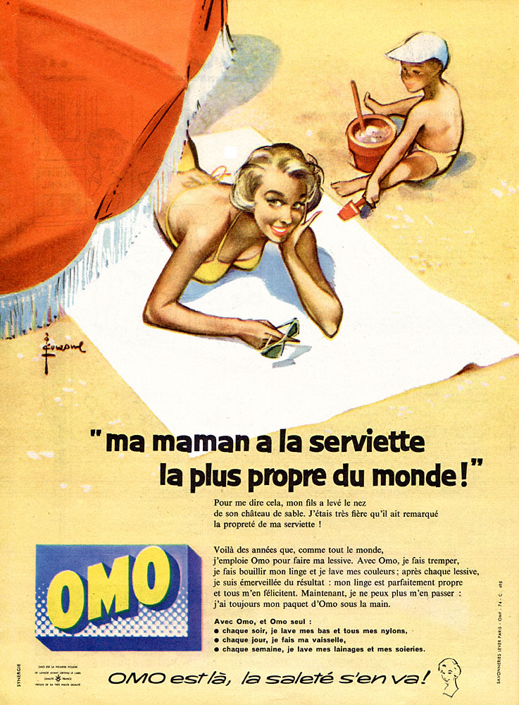 Advert Omo 1958