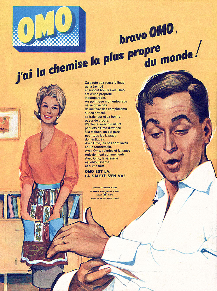 Advert Omo 1960