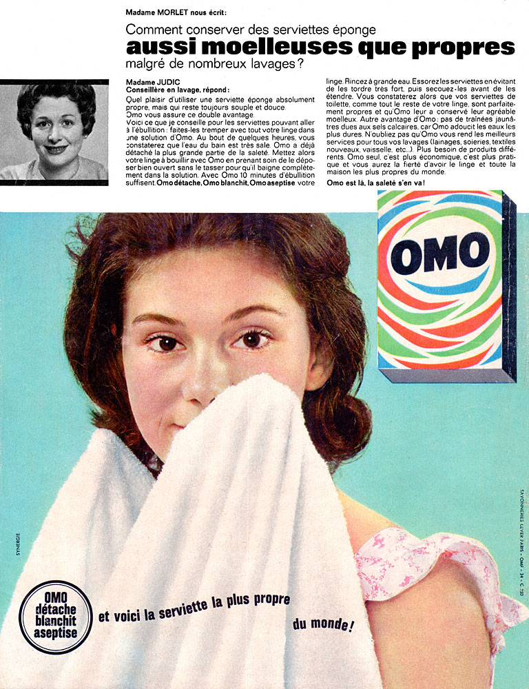 Advert Omo 1962