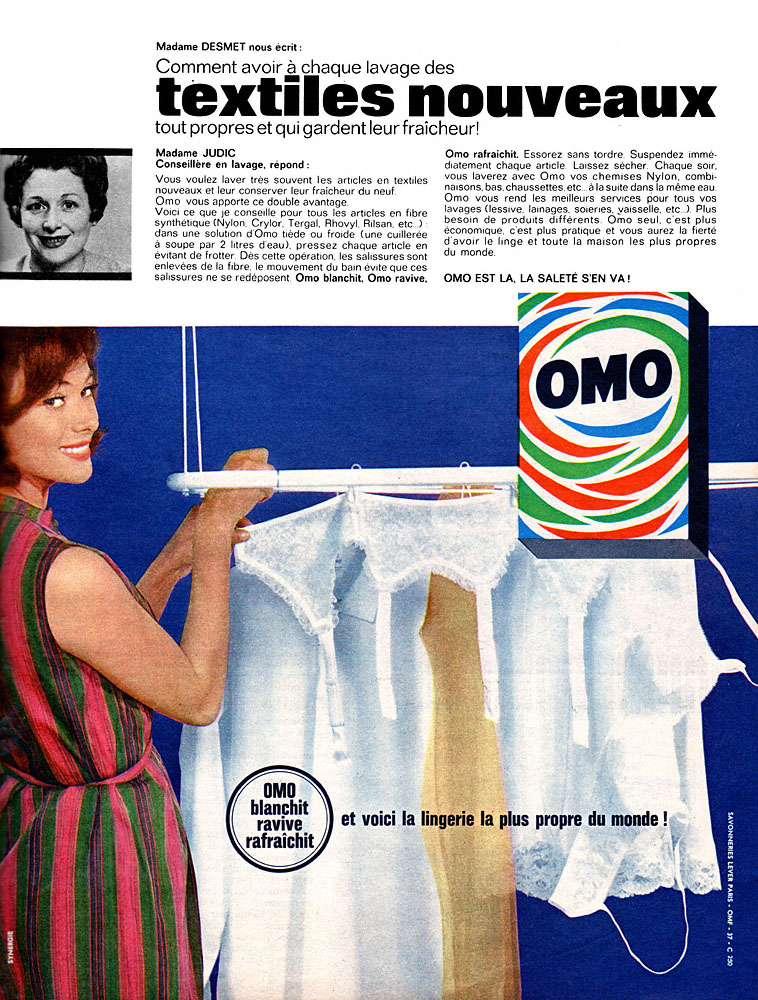 Advert Omo 1962