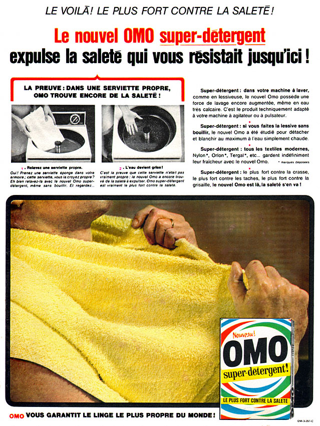 Advert Omo 1965