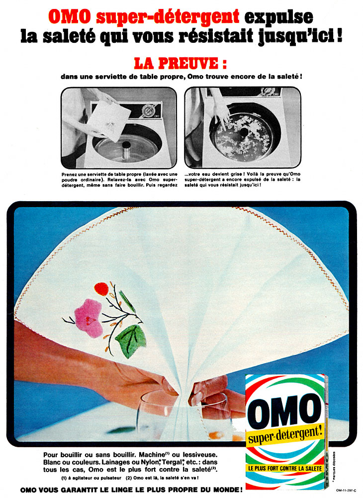 Advert Omo 1966