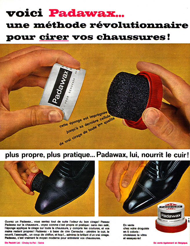 Advert Padawax 1964