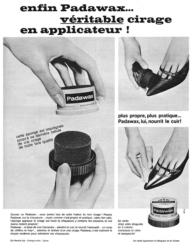 Advert Padawax 1964