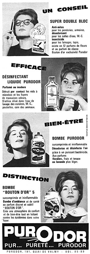 Advert PurOdor 1962