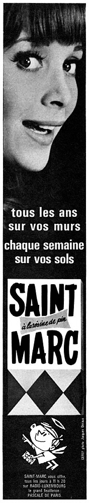 Advert Saint-Marc 1965