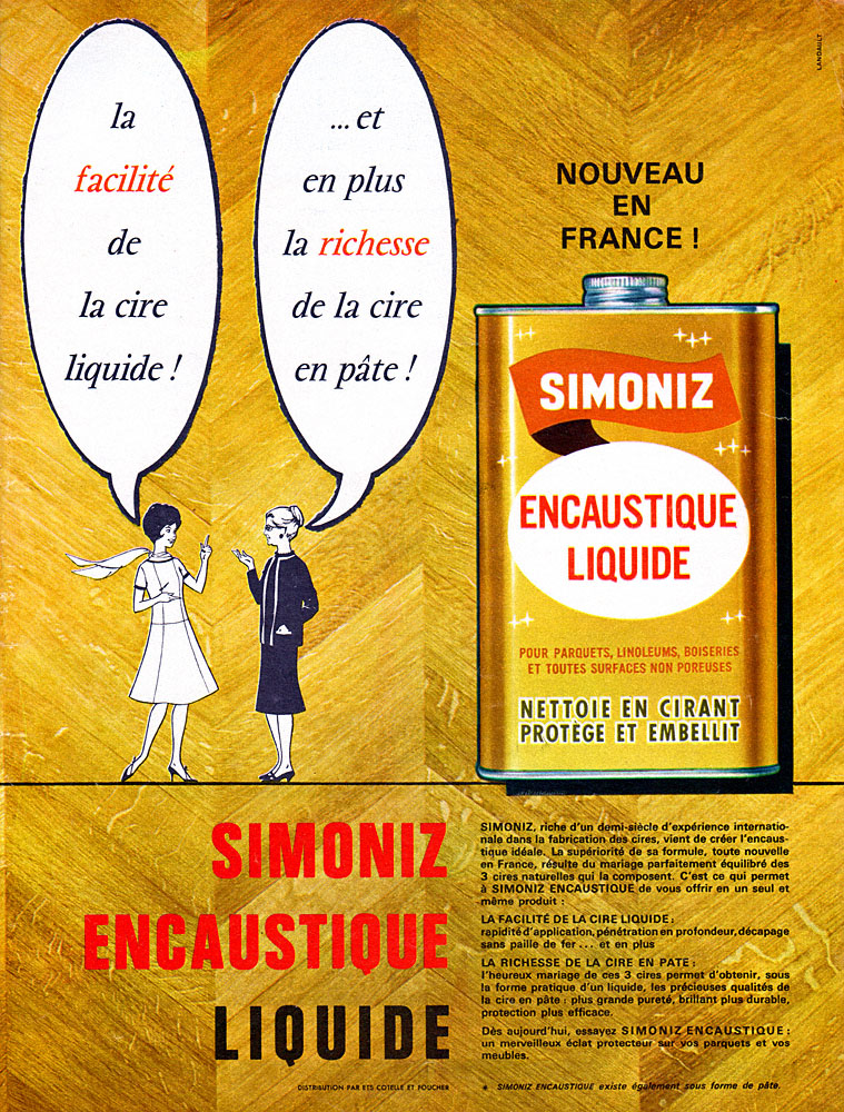 Advert Simoniz 1963
