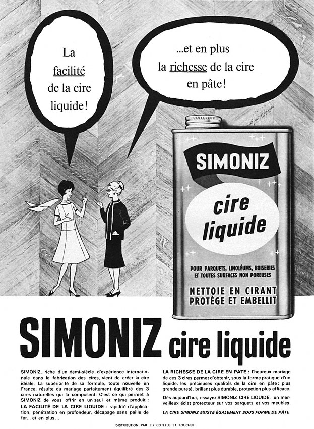 Advert Simoniz 1963