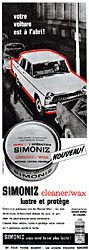 Advert Simoniz 1964