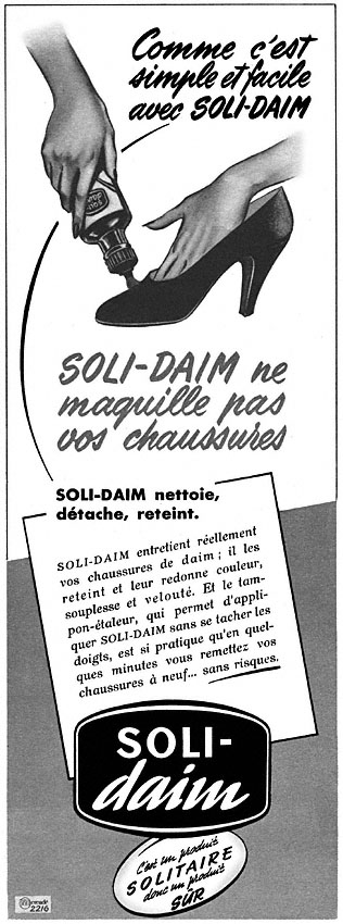 Advert Solitaire 1953