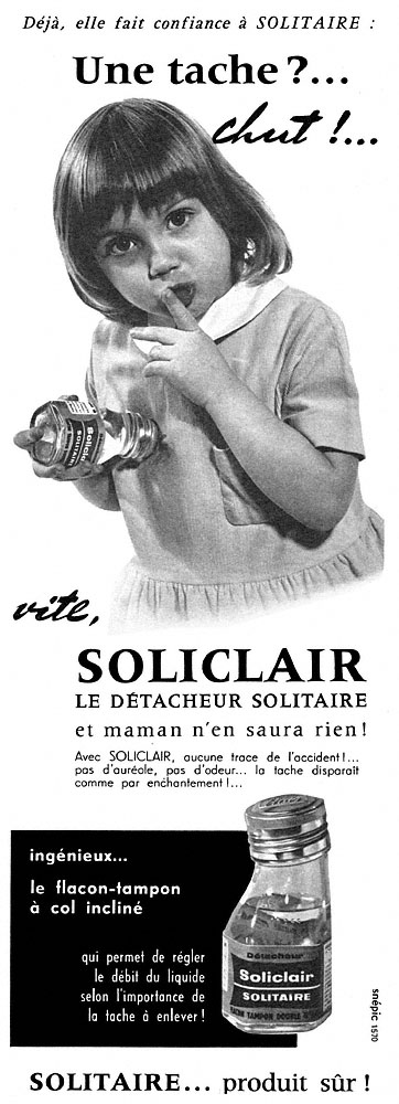 Advert Solitaire 1961