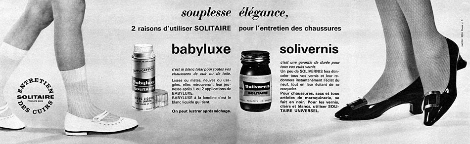 Advert Solitaire 1966