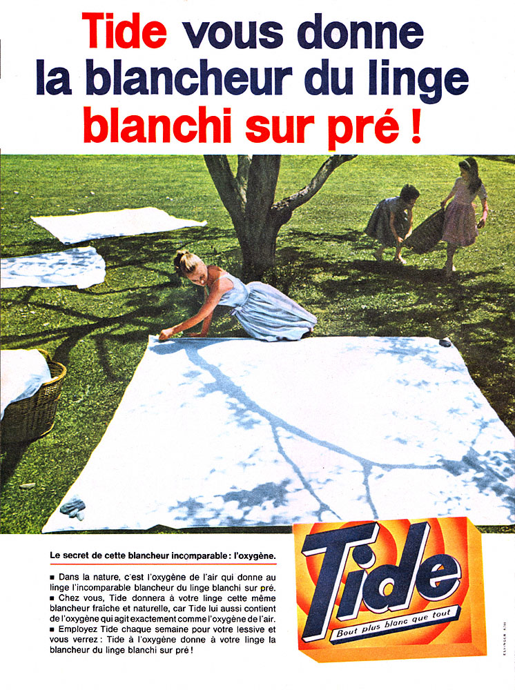 Advert Tide 1962