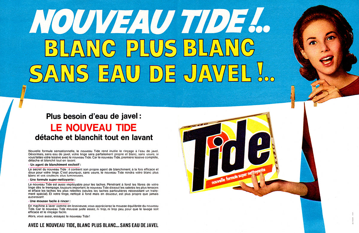 Advert Tide 1962