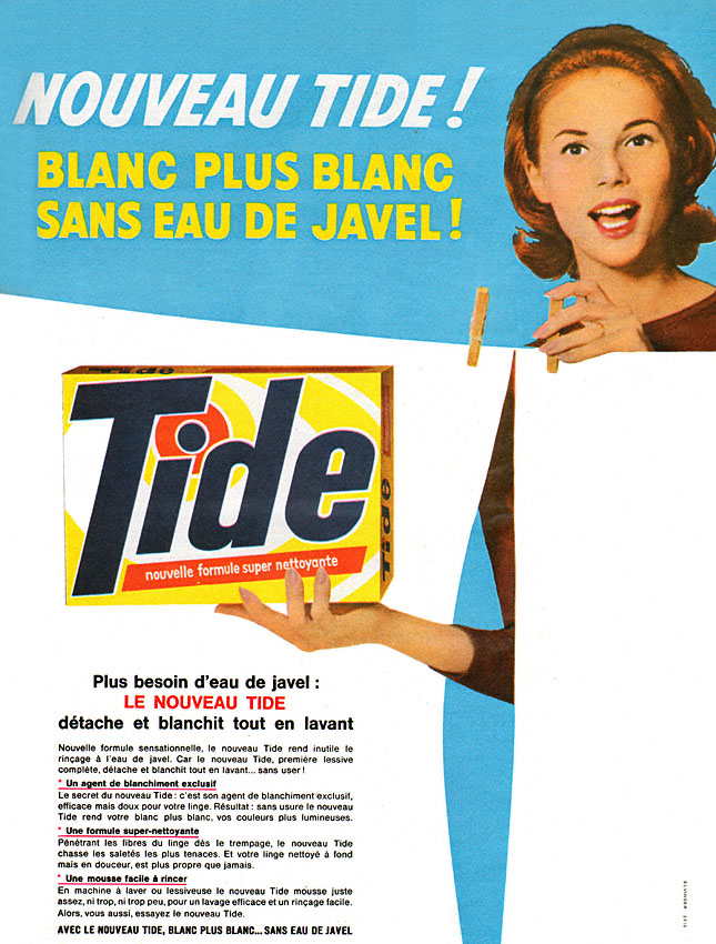 Advert Tide 1962